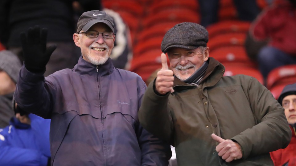 Boro away fans 3