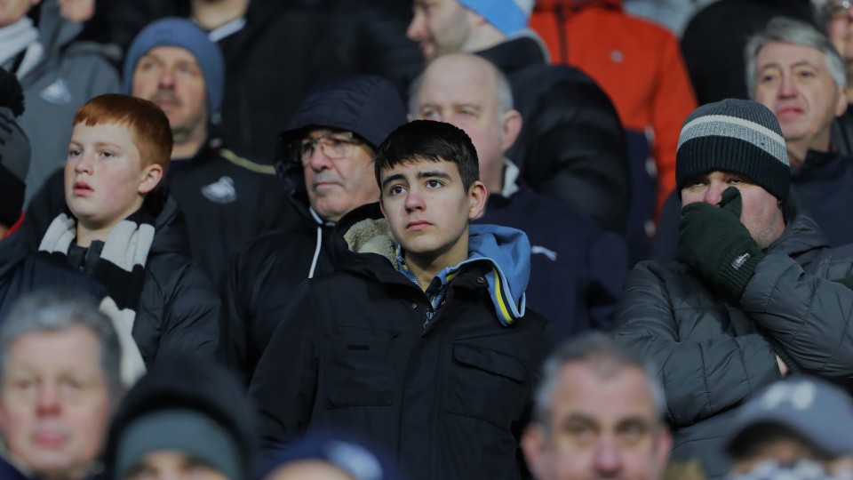 Huddersfield Town (a) fans 21-22
