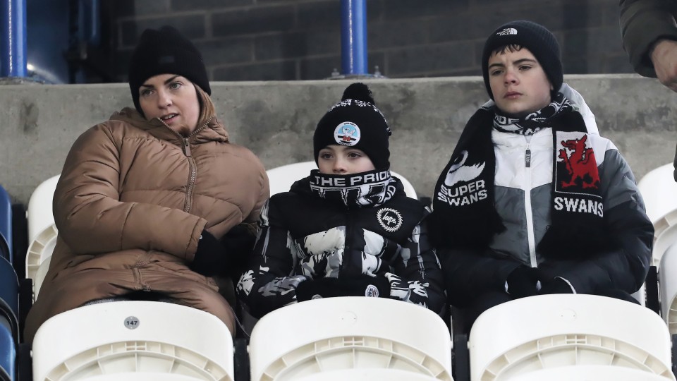 Huddersfield Town (a) fans 21-22