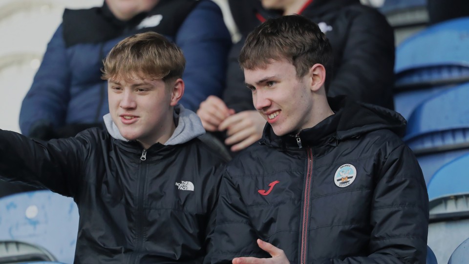 Huddersfield Town (a) fans 21-22