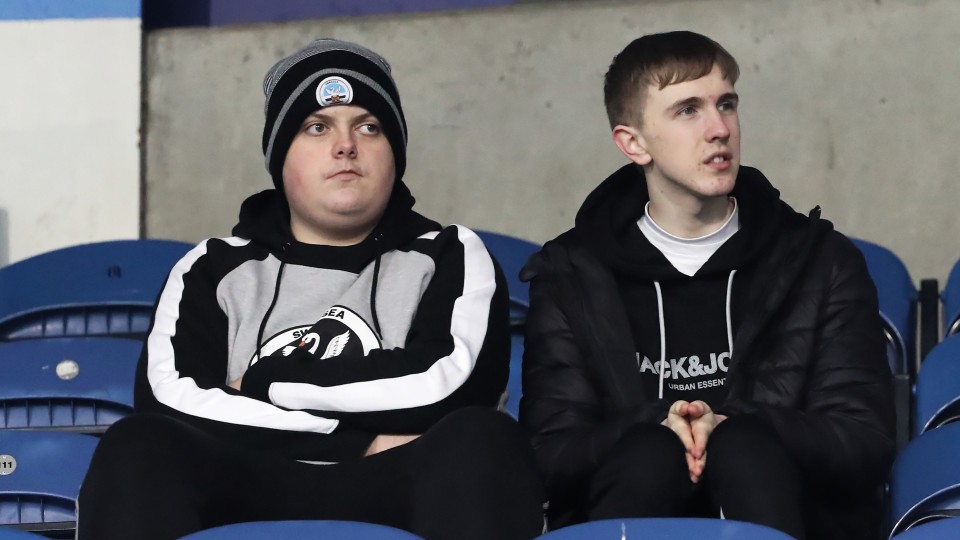 Huddersfield Town (a) fans 21-22