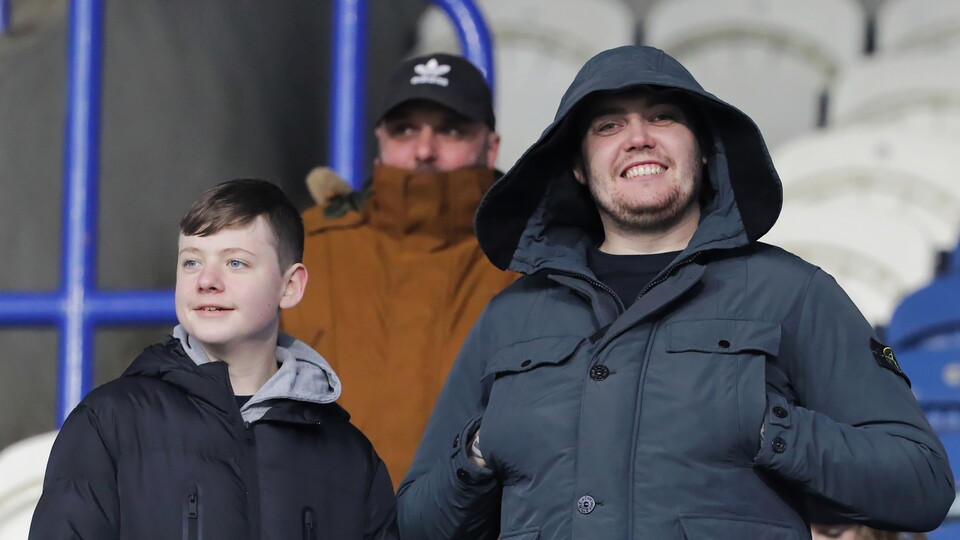Huddersfield Town (a) fans 21-22