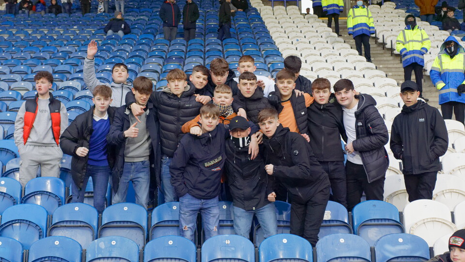 Huddersfield Town (a) fans 21-22