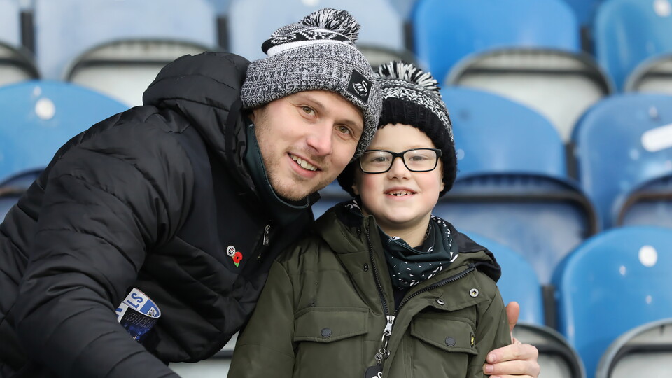 Huddersfield Town (a) fans 21-22