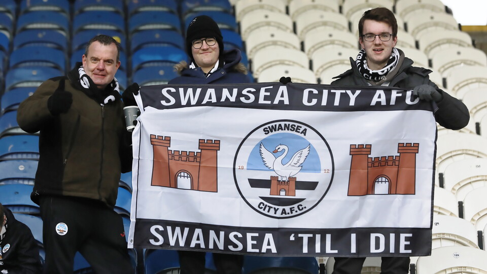 Huddersfield Town (a) fans 21-22