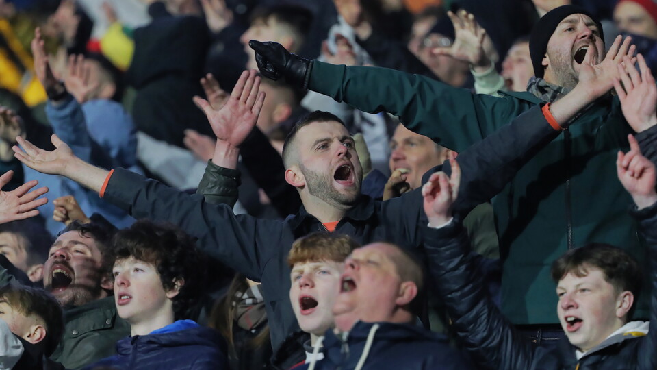 Huddersfield Town (a) fans 21-22