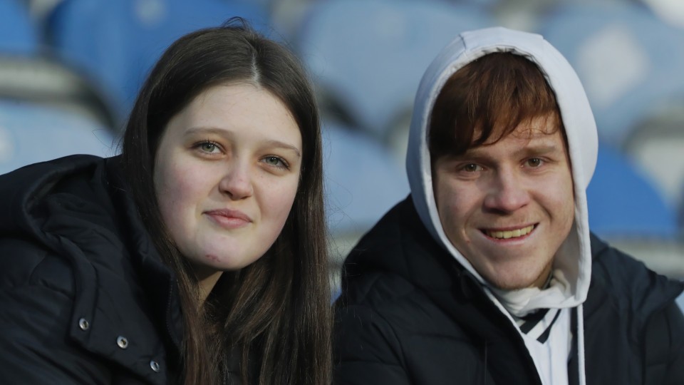 Huddersfield Town (a) fans 21-22