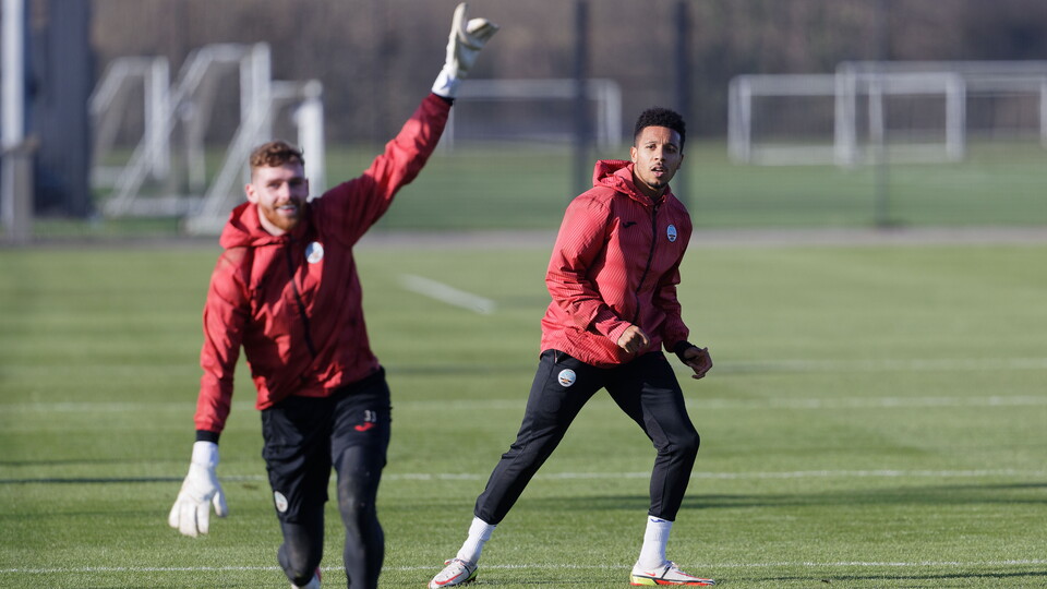 Gallery | Training ahead of Preston