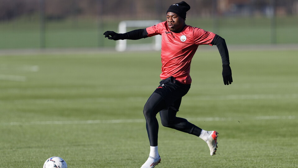 Gallery | Training ahead of Preston