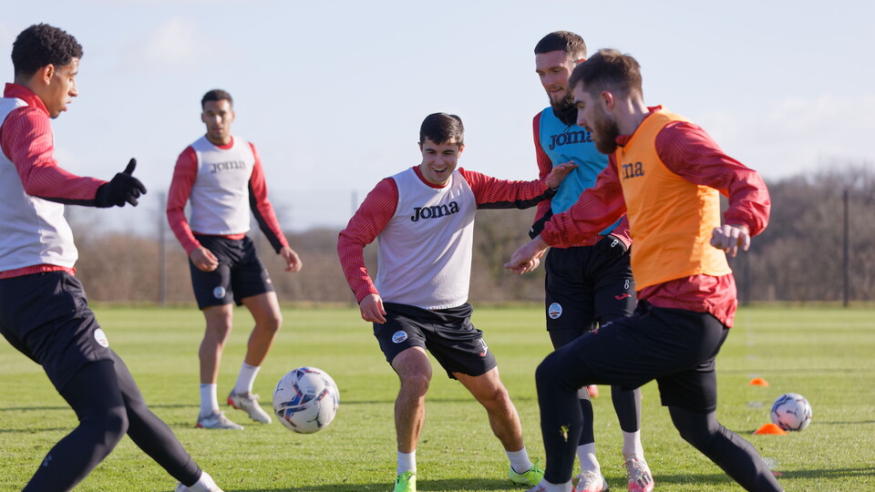 Gallery | Training ahead of Preston