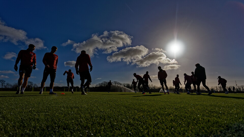 Gallery | Training ahead of Preston