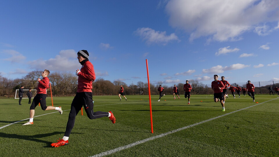 Gallery | Training ahead of Preston
