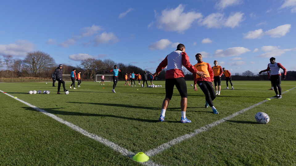Gallery | Training ahead of Preston