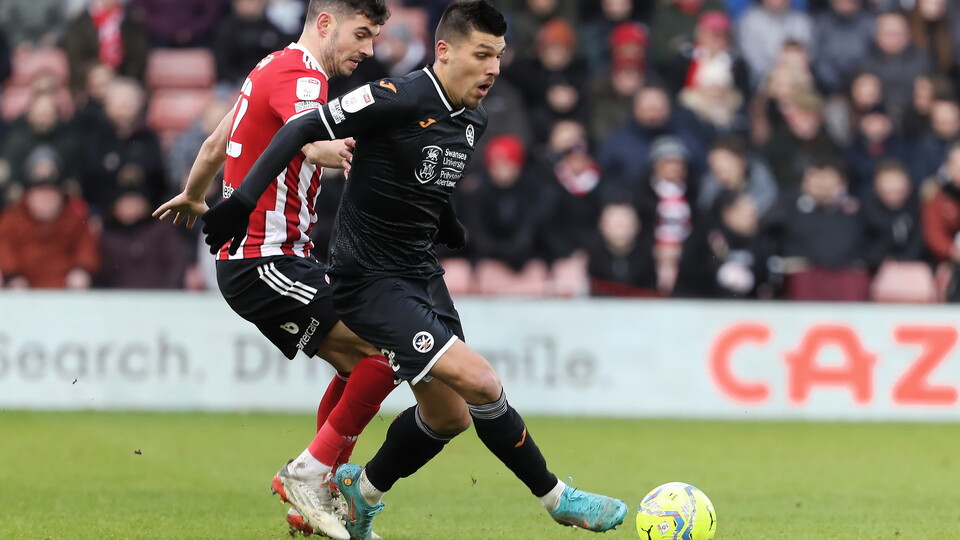 Sheffield United away Joel Piroe 2