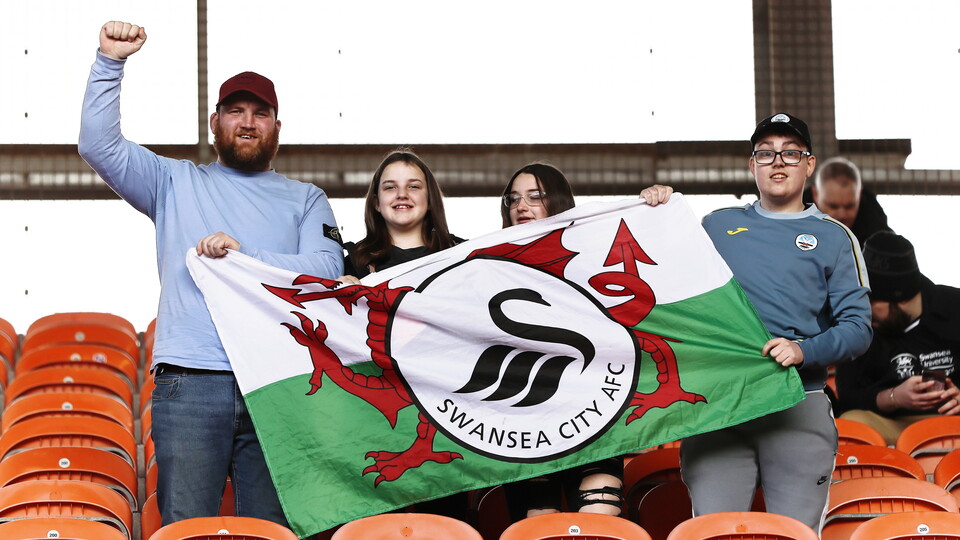 Blackpool (a) fans 21-22
