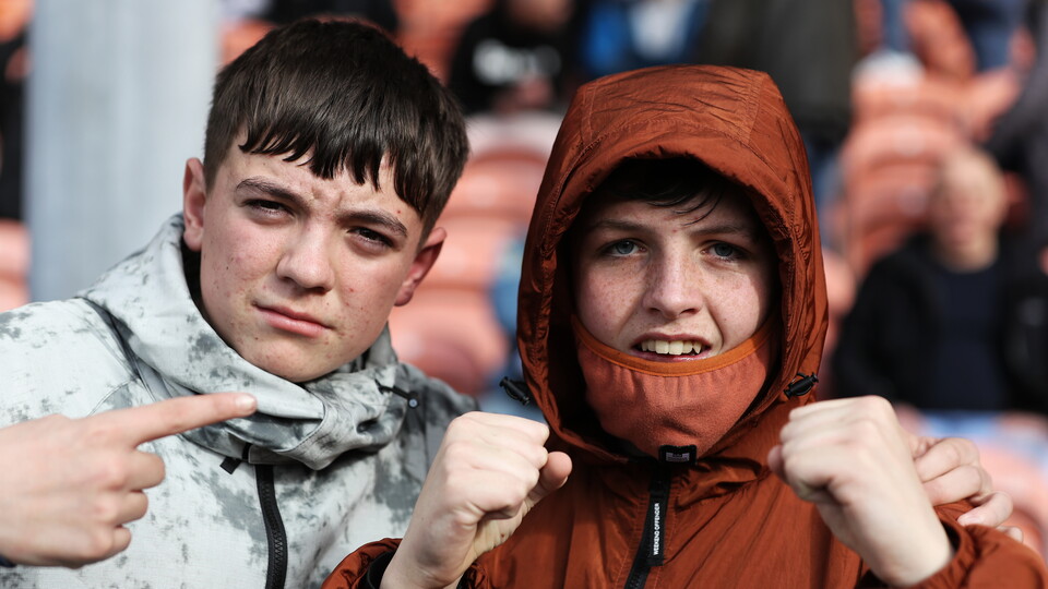 Blackpool (a) fans 21-22