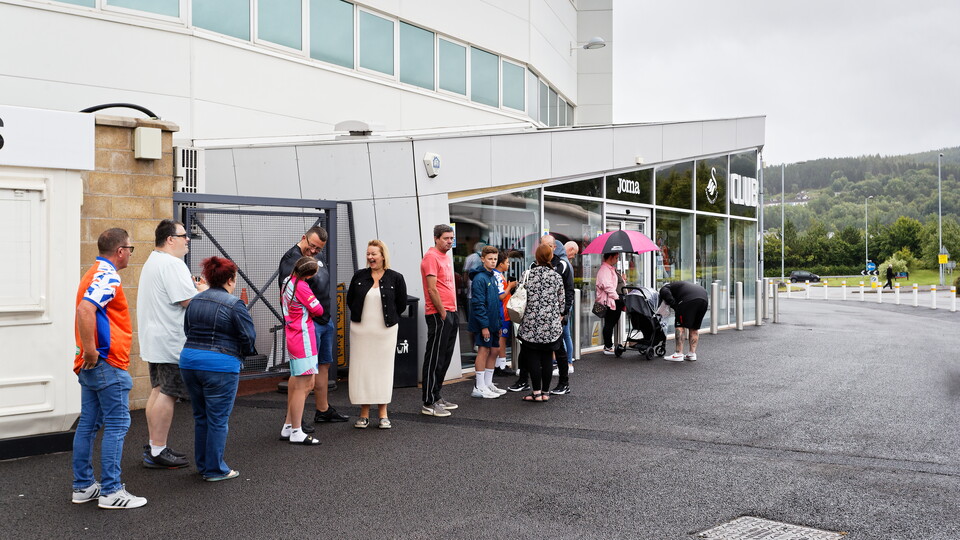 Club shop opening - July 2