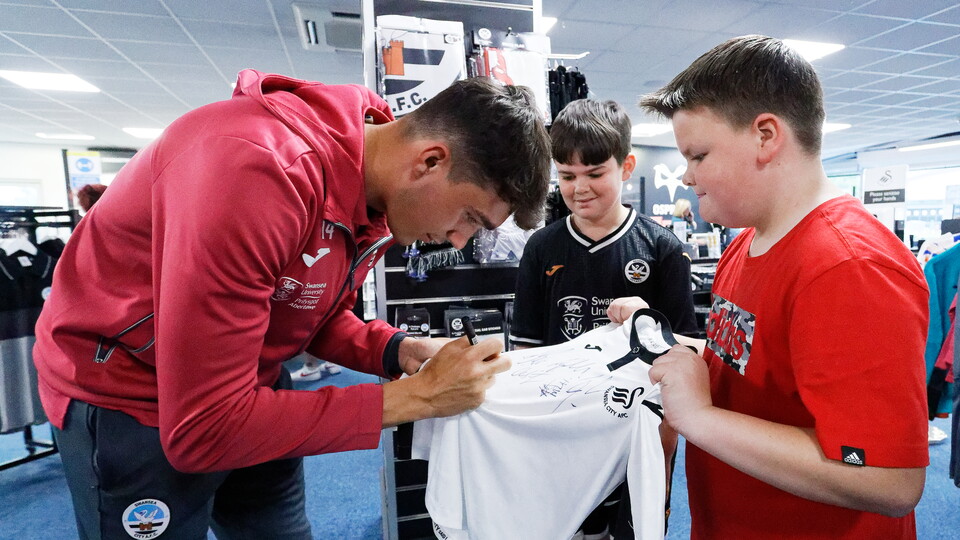 Club shop opening - July 2