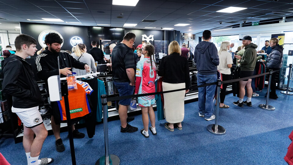 Club shop opening - July 2