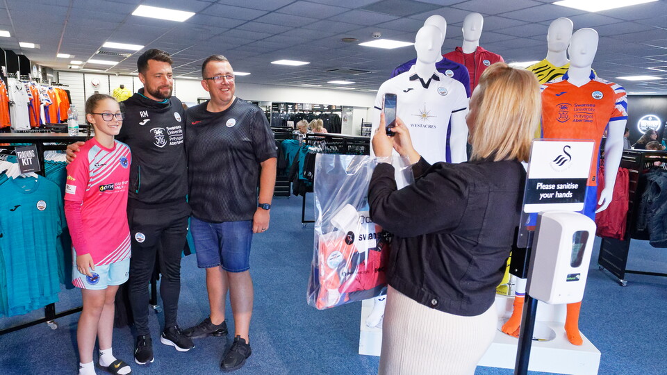Club shop opening - July 2