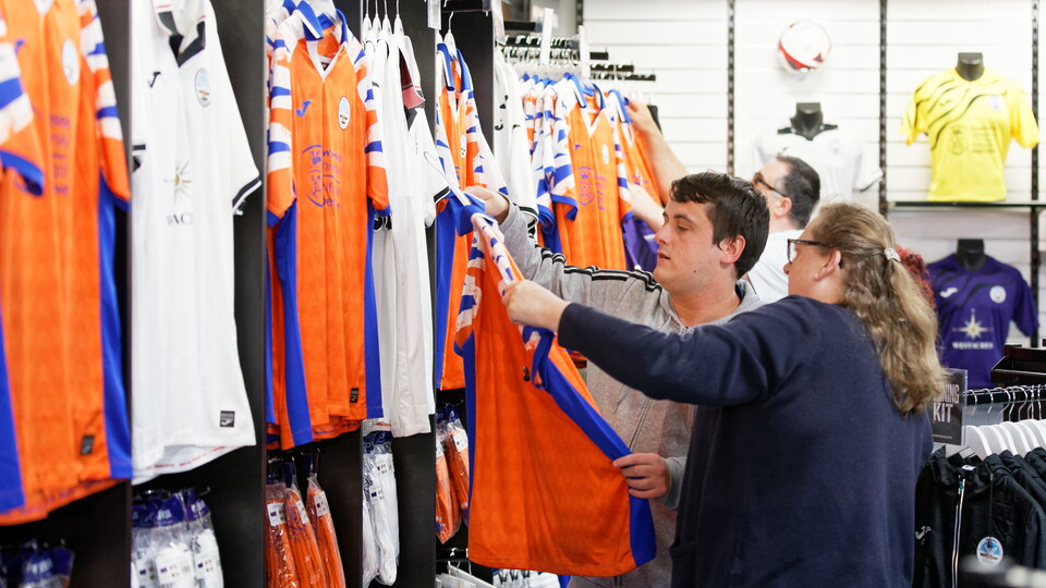 Club shop opening - July 2