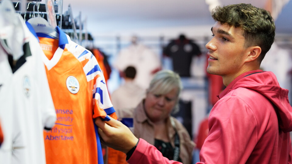 Club shop opening - July 2
