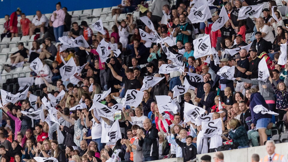 Swansea City Ladies v Cardiff Met Fan Gallery