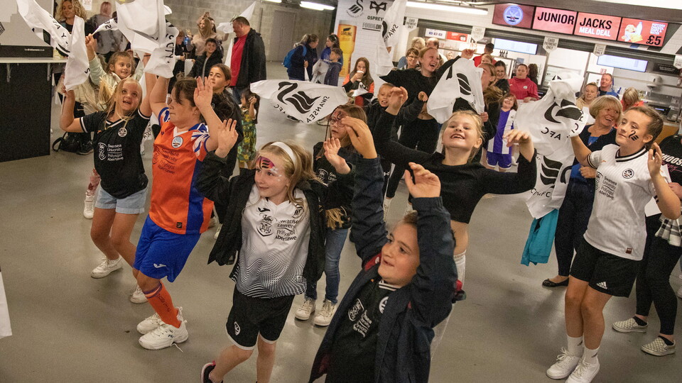 Swansea City Ladies v Cardiff Met Fan Gallery