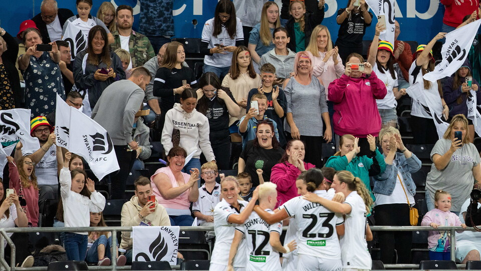 Swansea City Ladies v Cardiff Met Fan Gallery