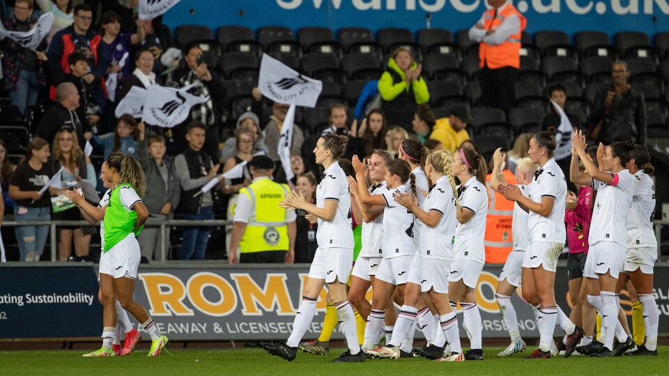 Swansea City Ladies v Cardiff Met Fan Gallery