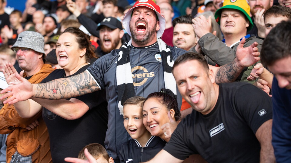 Swansea City fan gallery - Cardiff City