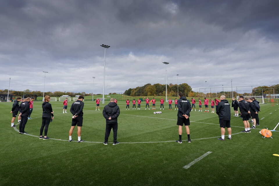 Gallery | Preparations for Huddersfield Town