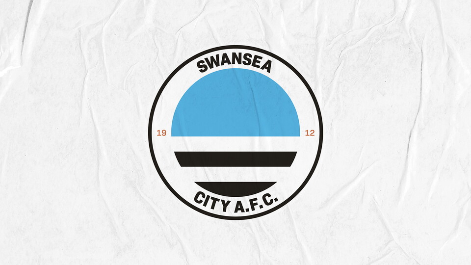Graphic showing Swansea City badge without the Swans