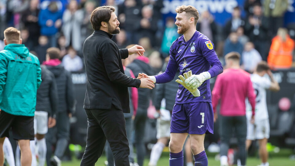 Russell Martin and Andy Fisher