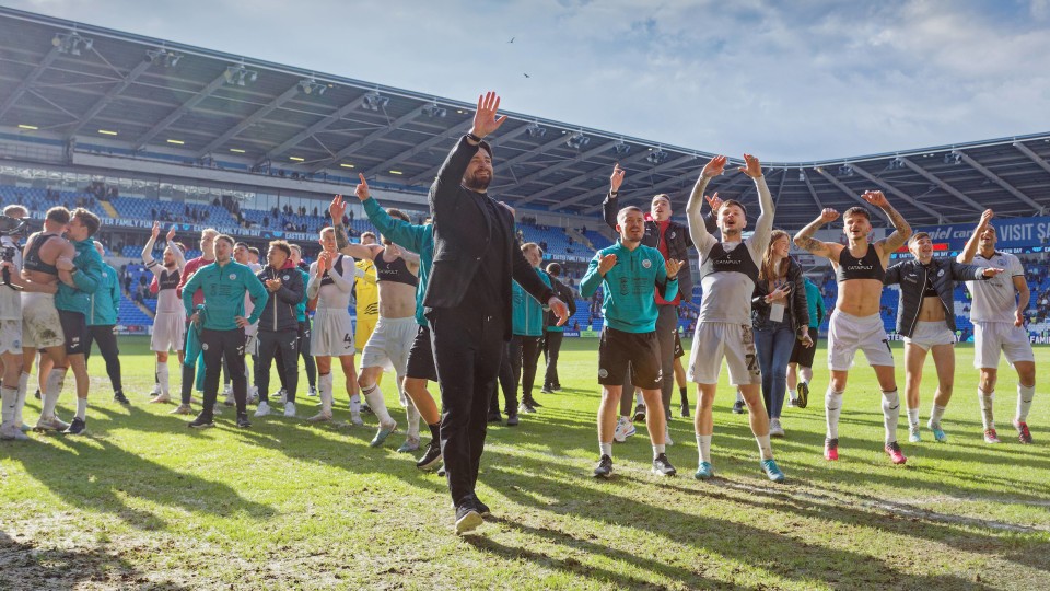 Cardiff celebrations