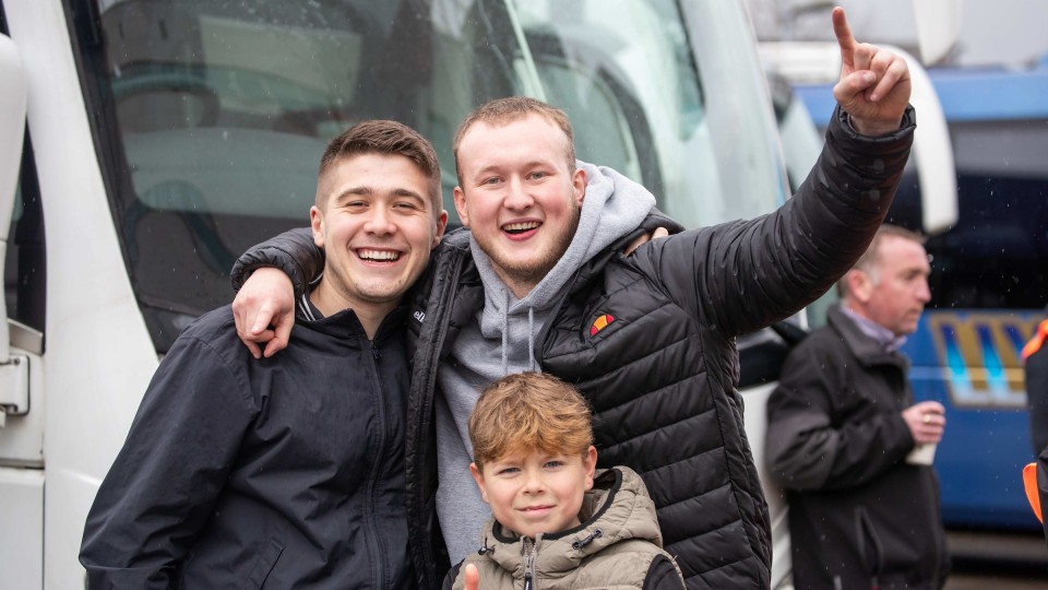 Supporters leaving the Swansea.com Stadium