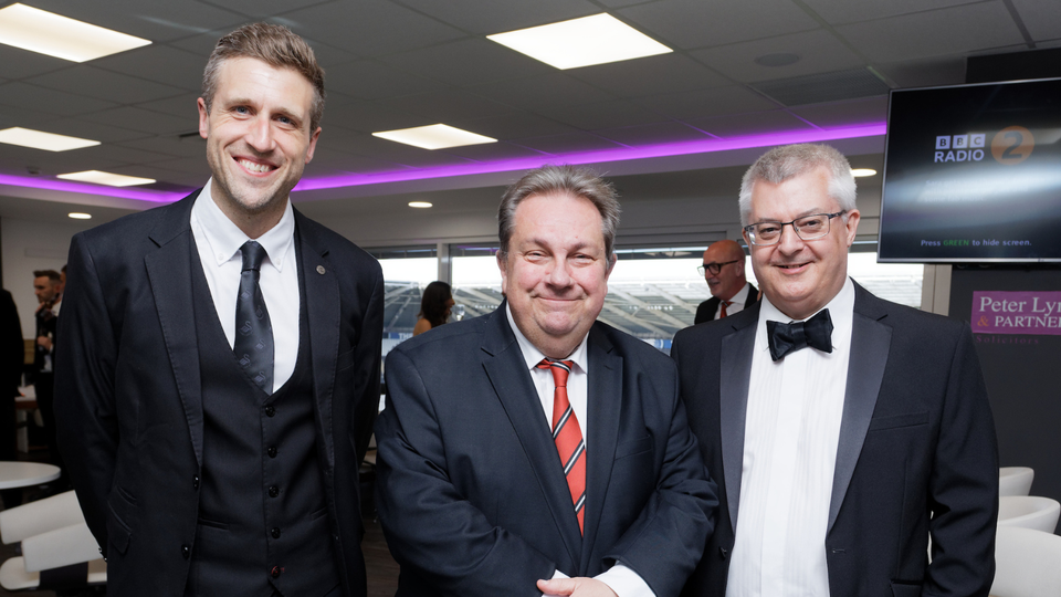 Richard Morris, Kev Johns and Gareth Davies.