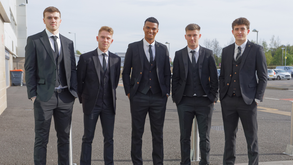 Players arrive at Player Awards