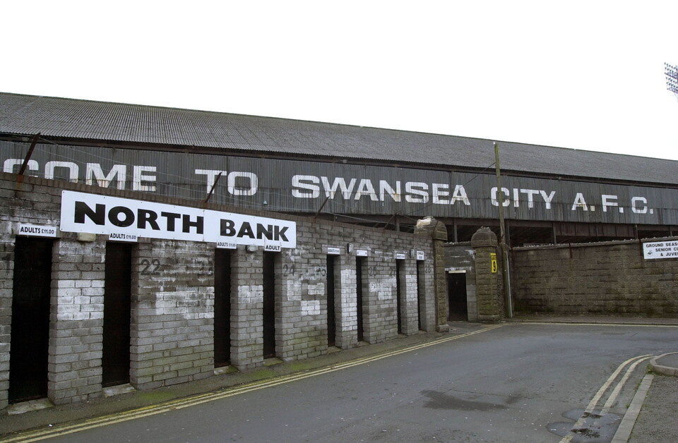 Entrance to the North Stand - The Vetch