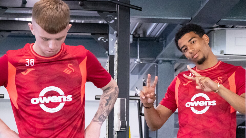 Liam Smith and Azeem Abdulai