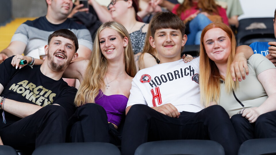 Fans at the Arctic Monkeys
