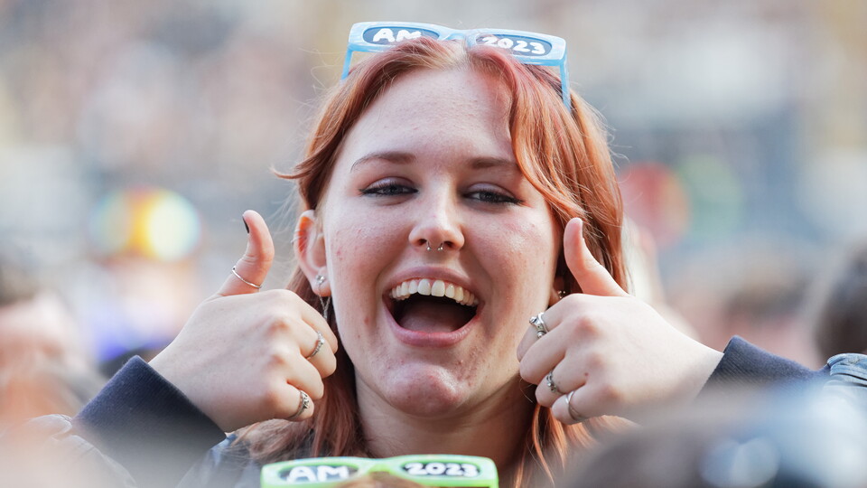Fans at the Arctic Monkeys