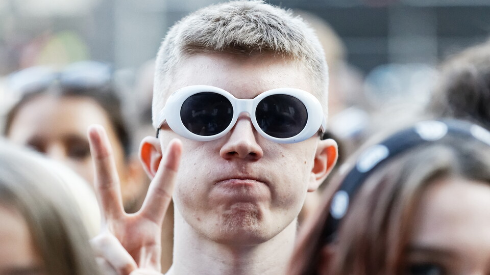 Fans at the Arctic Monkeys