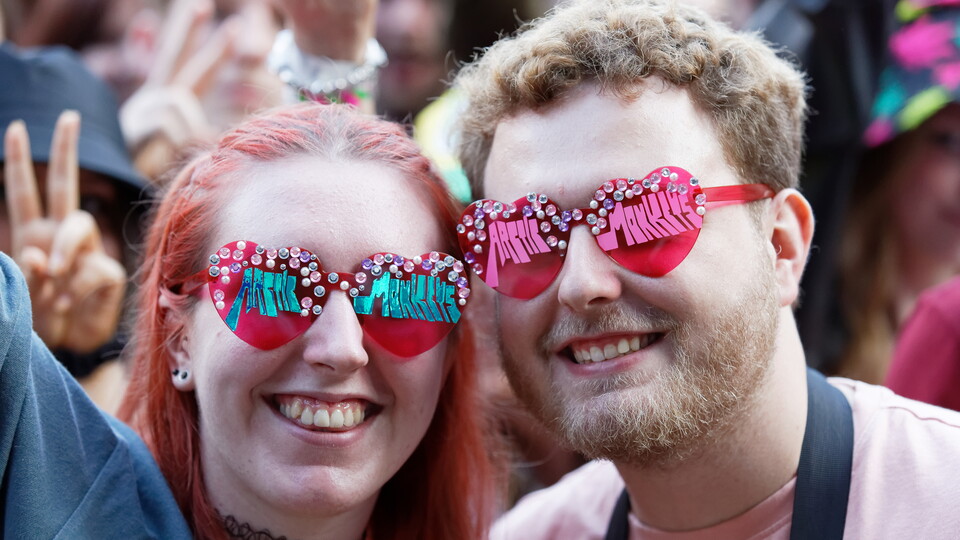 Fans at the Arctic Monkeys