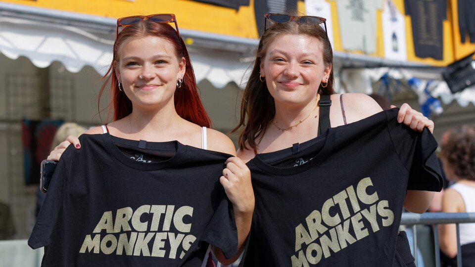 Fans at the Arctic Monkeys