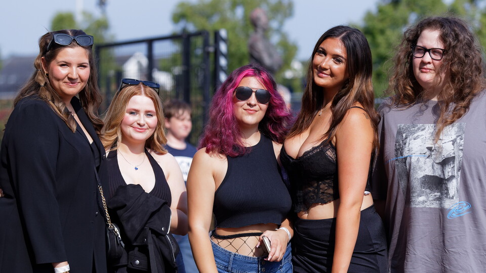 Fans at the Arctic Monkeys