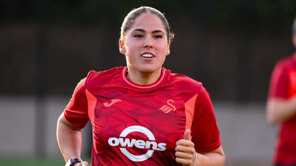 Jess Williams pre-season