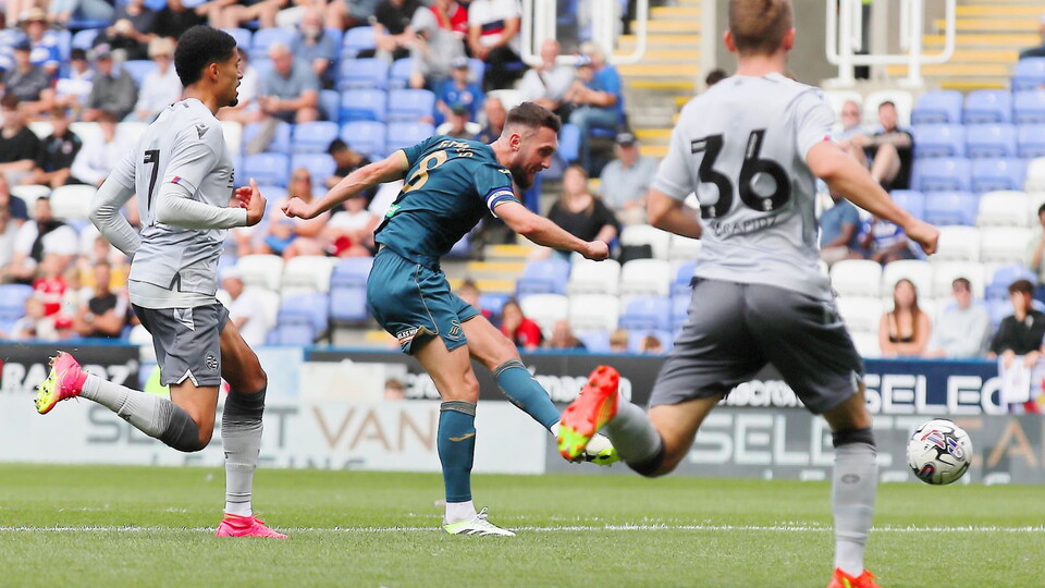 Reading friendly Matt Grimes goal