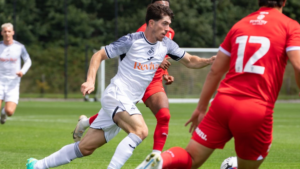 Josh Key against Swindon Town