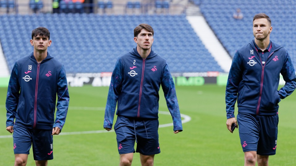 Pitch side.